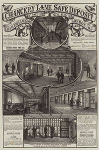 Anúncio, Chancery Lane Safe Deposit de Frank Watkins